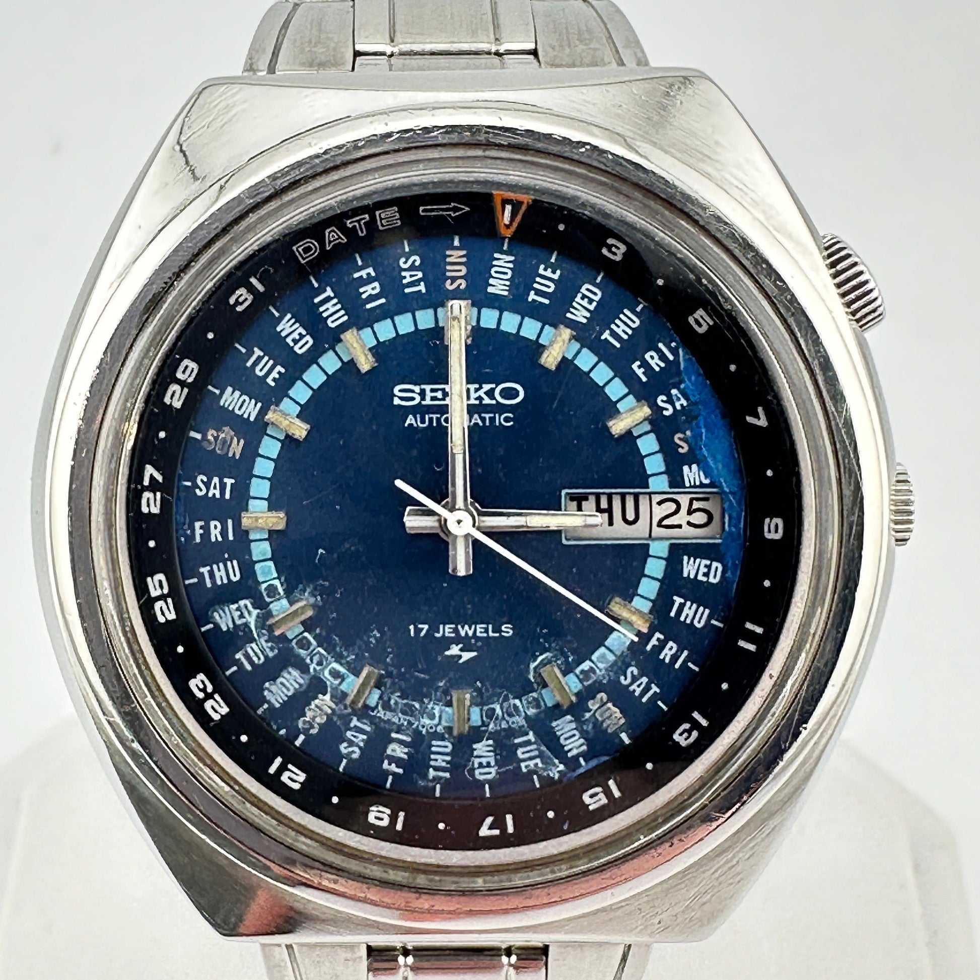 Seiko Automatic Perpetual Calendar 17 Jewel Wristwatch c.June 1973