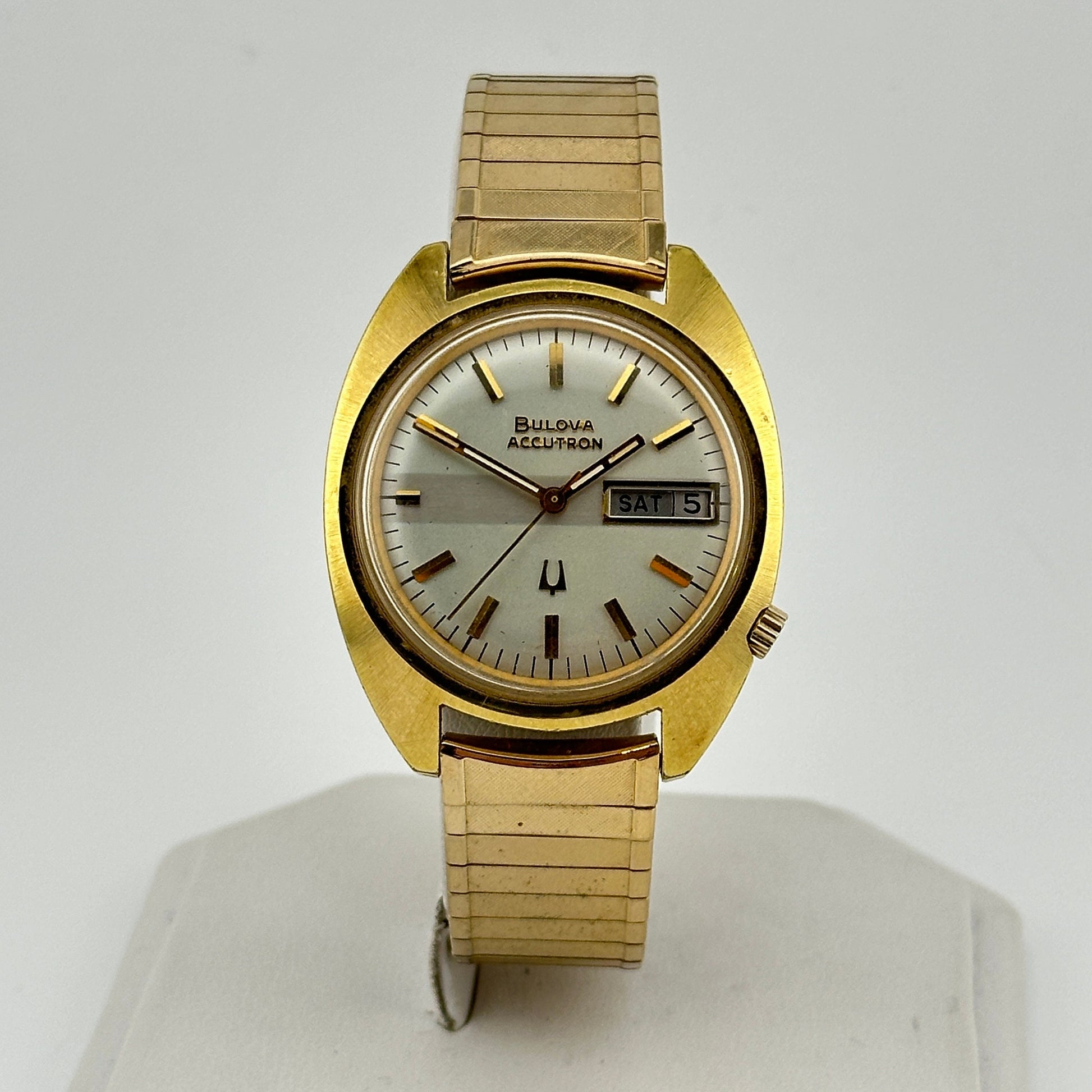 Vintage Bulova Accutron 10k Gold Men’s 36mm Watch c.1965