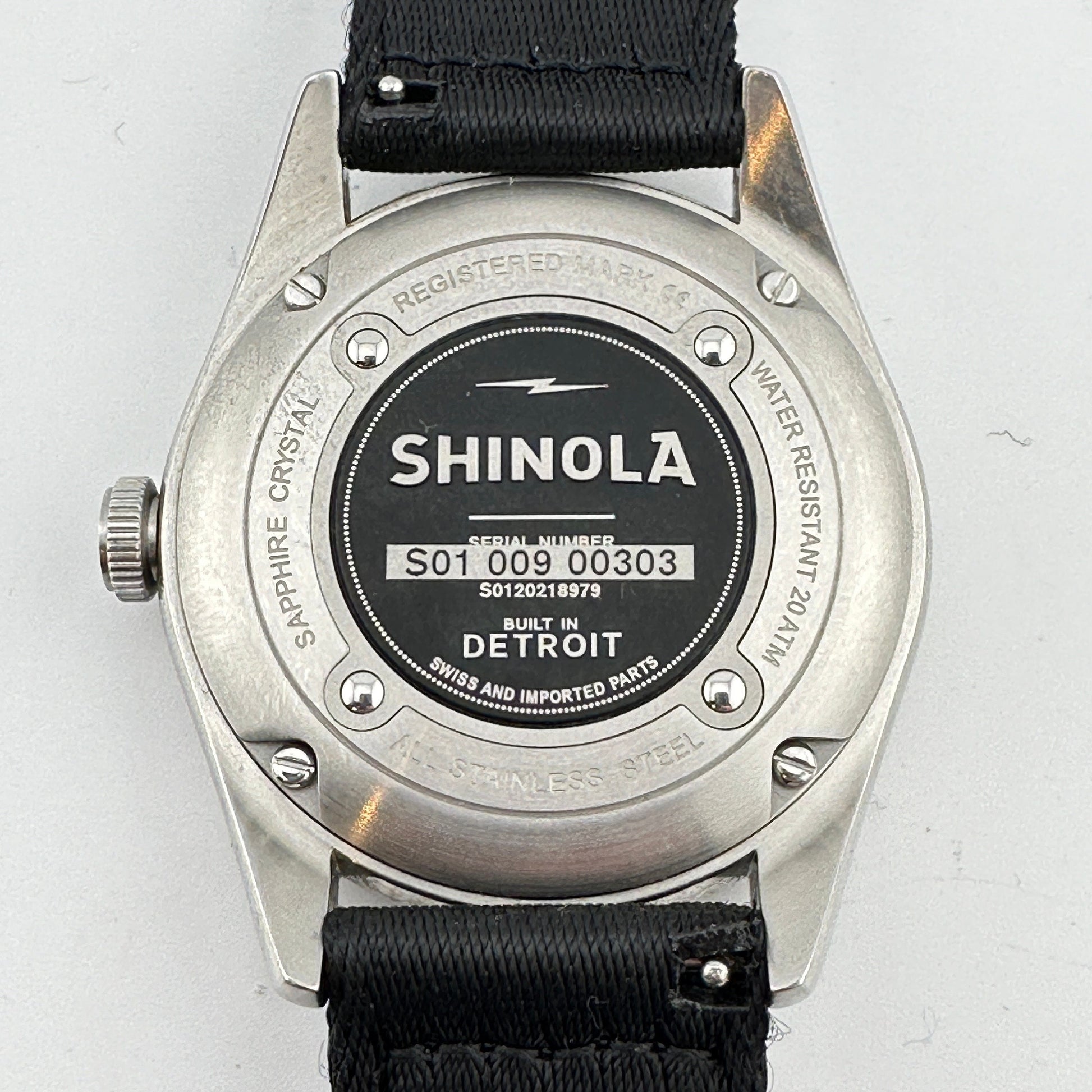 Shinola Argonite 713 “The Duck” Blue Dial 43mm Men’s Diving Watch with 20 ATM Water Resistance