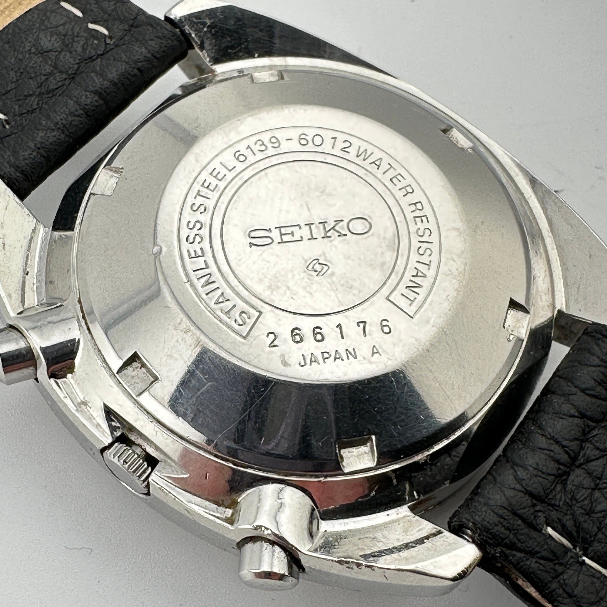 Seiko “Blue Bruce Lee” Speedtimer Automatic Chronograph 39mm Mens Wristwatch c.June 1972