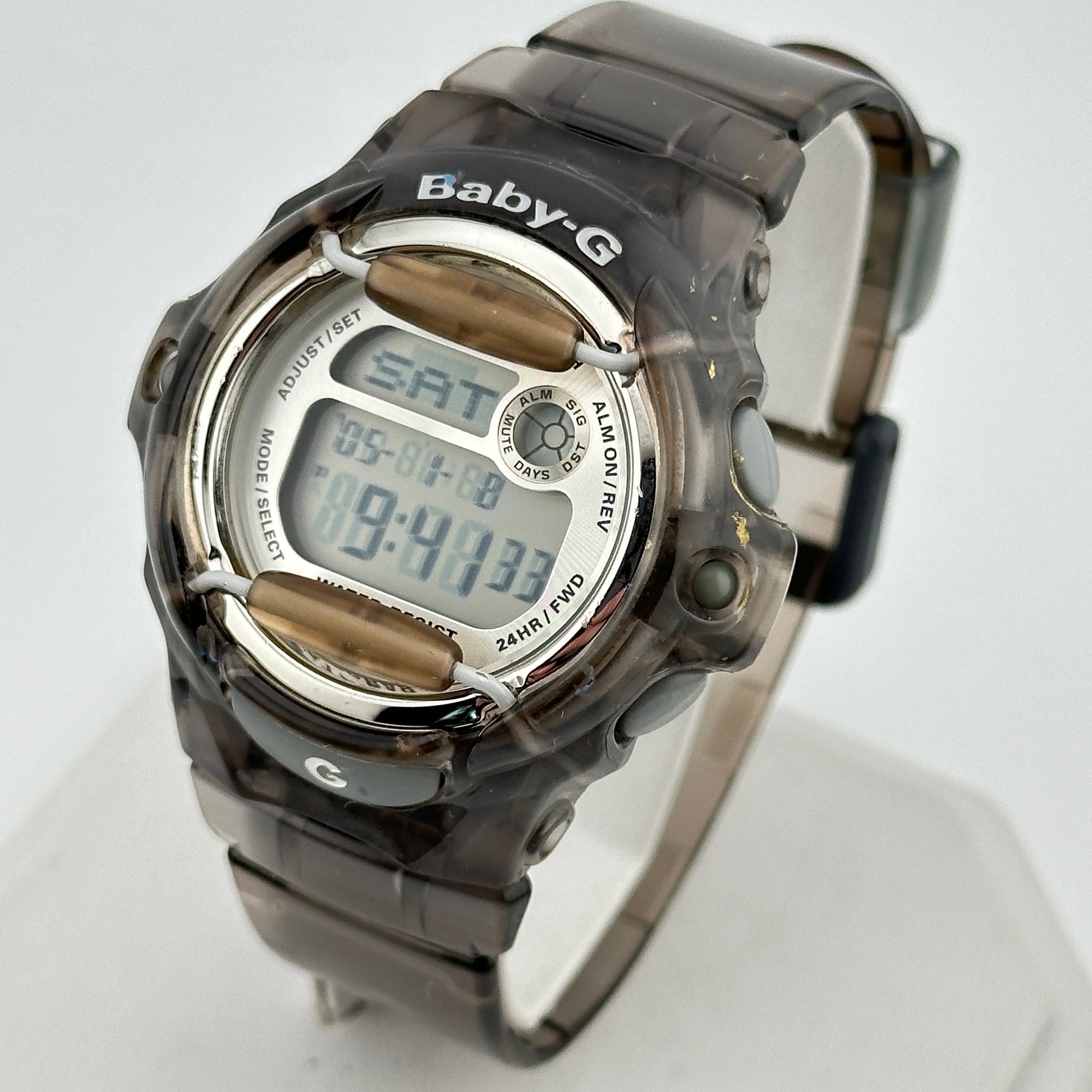 Casio Baby-G G-Shock - Clear Smoke 42mm Quartz Watch