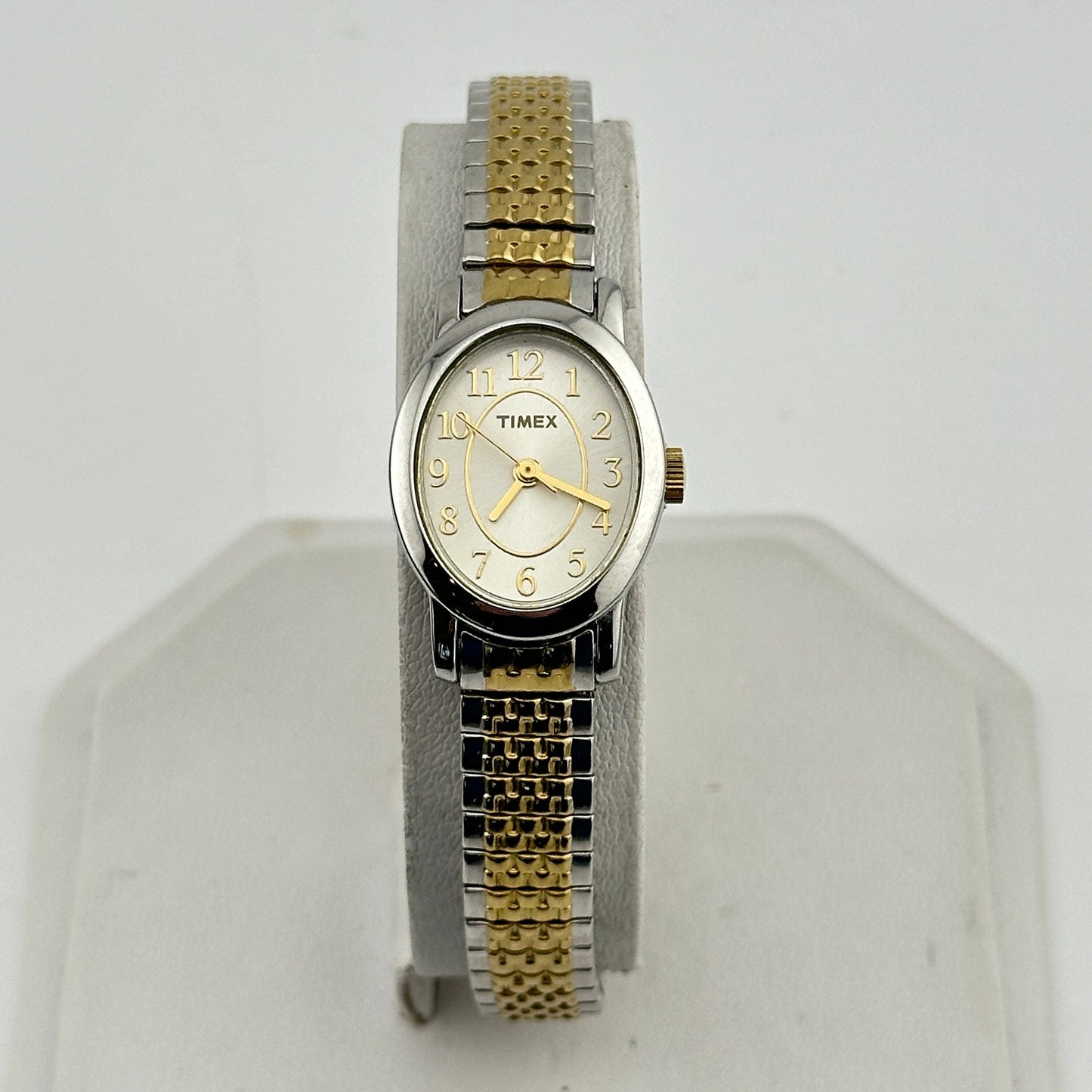 Timex Gold & Stainless Steel 18mm Ladies Watch