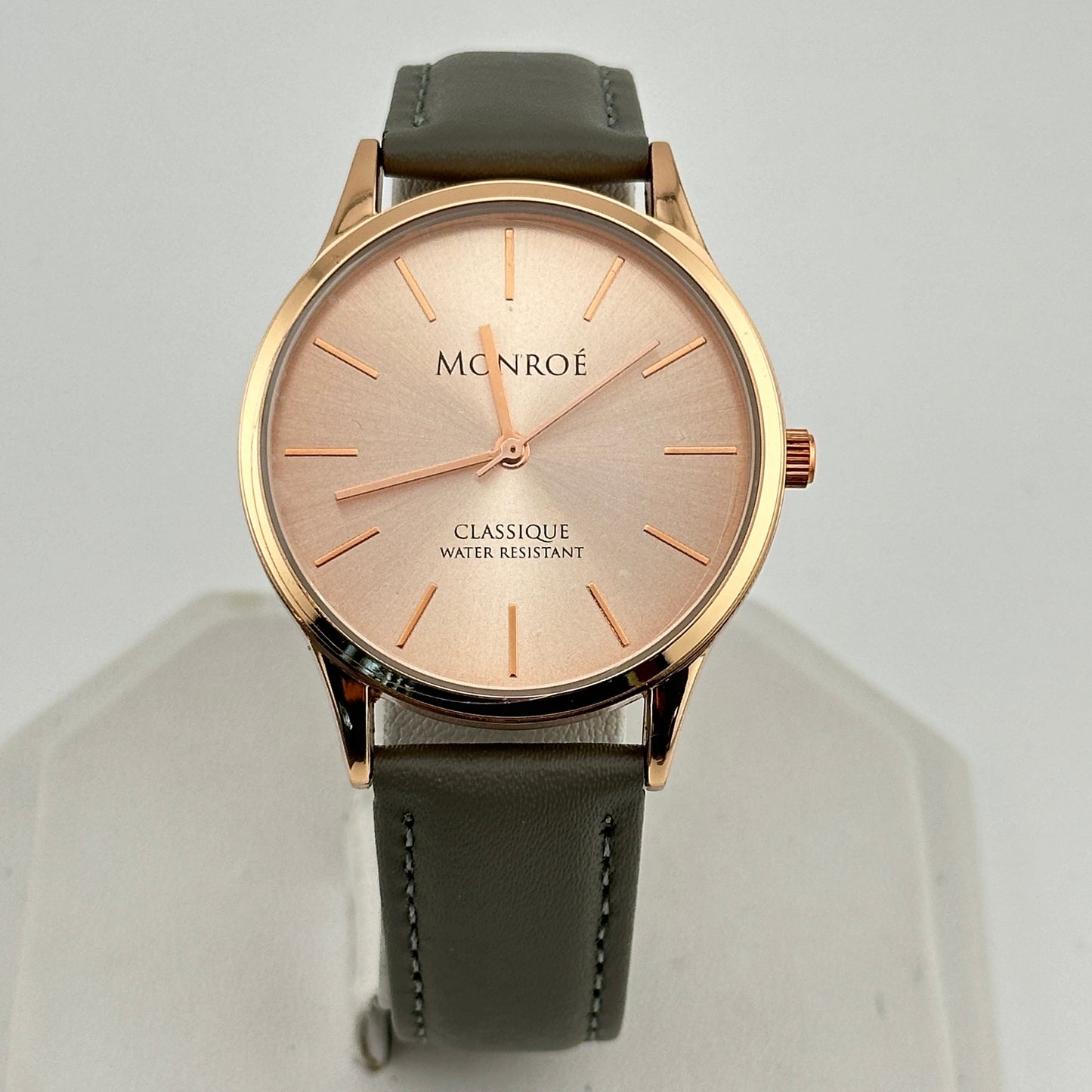 Monroe Rose Gold tone Stainless Steel 36mm Unisex Watch