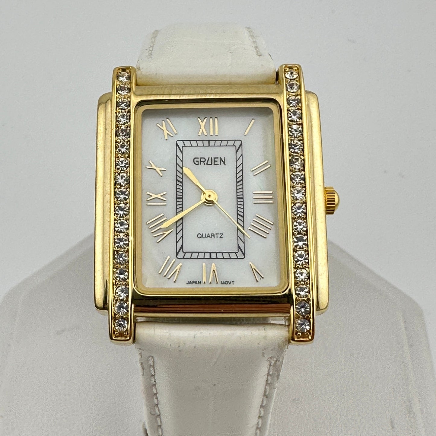 Precision by Gruen Gold Tank Style Ladies 29mm Quartz watch