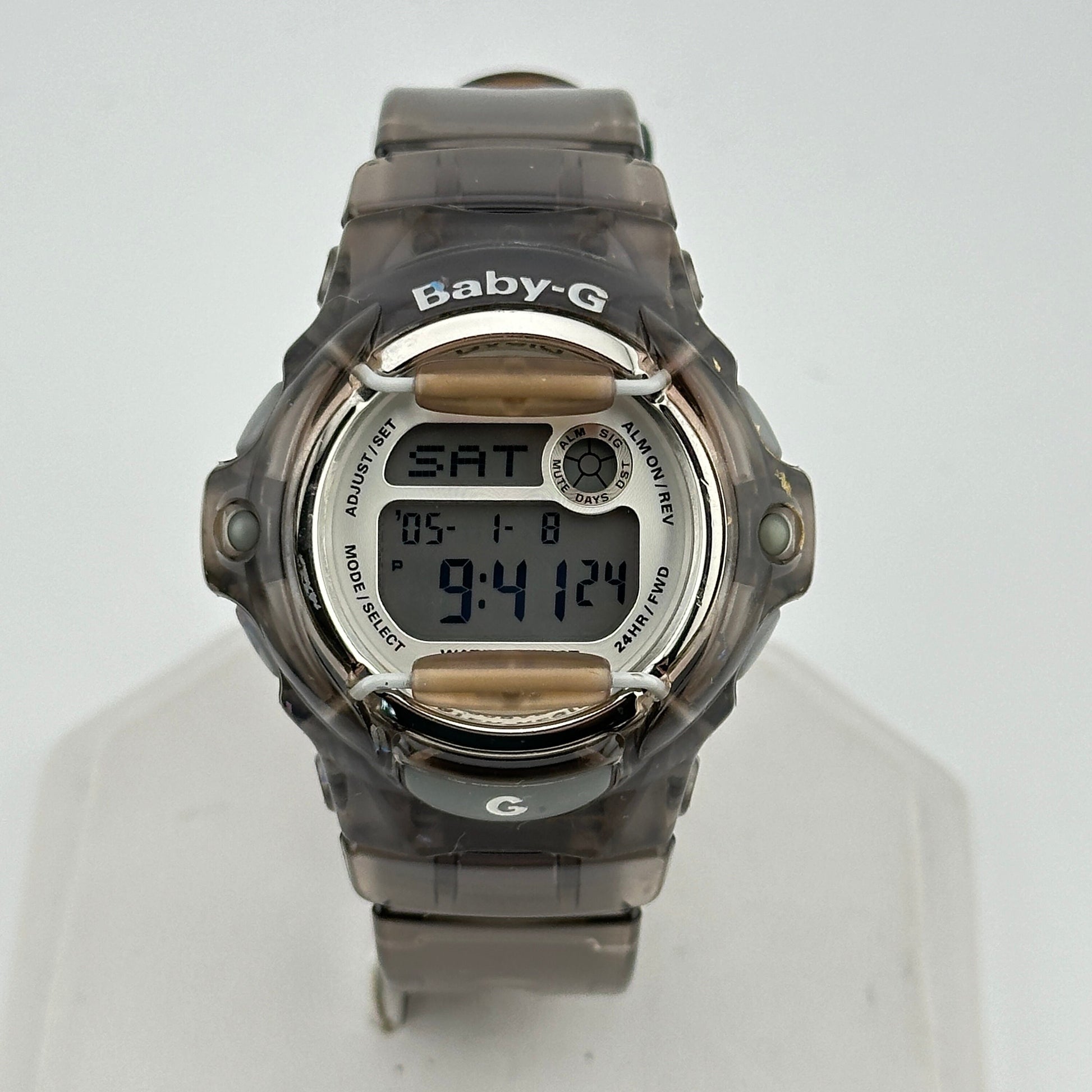 Casio Baby-G G-Shock - Clear Smoke 42mm Quartz Watch