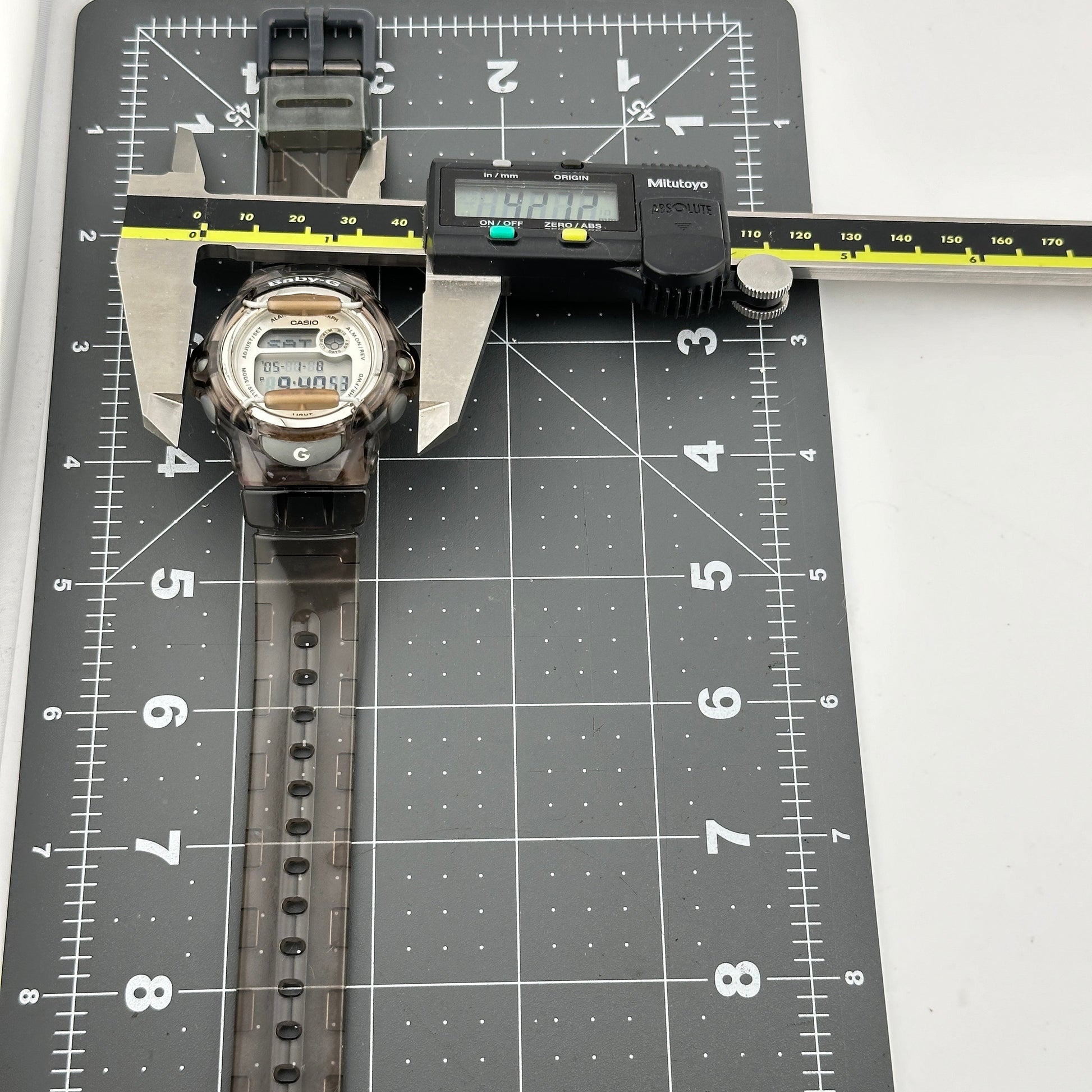 Casio Baby-G G-Shock - Clear Smoke 42mm Quartz Watch