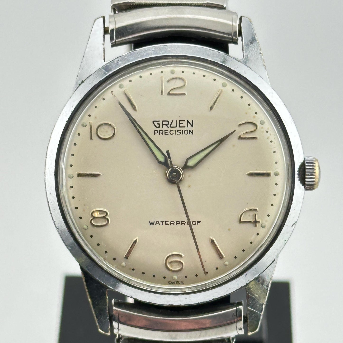 Gruen Precision Swiss Gentleman’s Vintage Watch with 17 Jewels c.1960