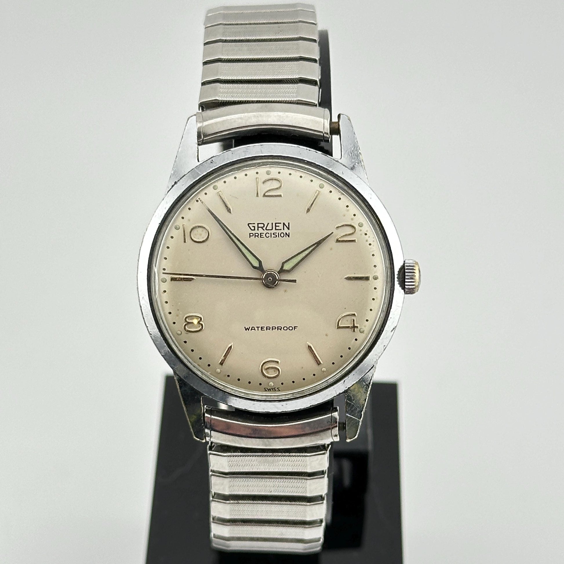 Gruen Precision Swiss Gentleman’s Vintage Watch with 17 Jewels c.1960