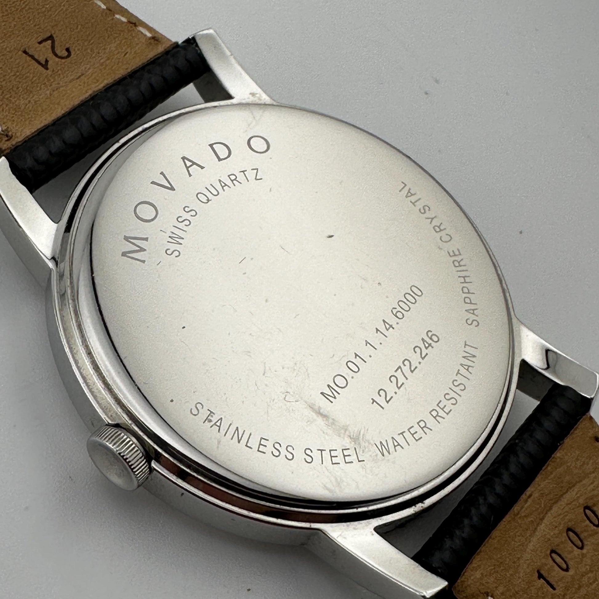 Movado Classic "Museum Dial" 39mm Men's Wristwatch