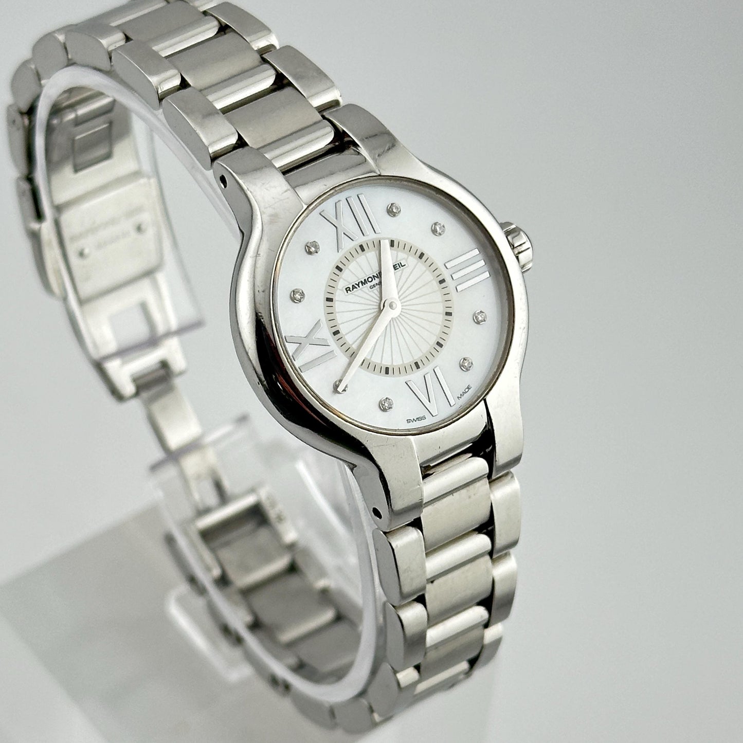 Raymond Weil Noemia Stainless Steel & Diamond Women’s 27mm Wrist Watch