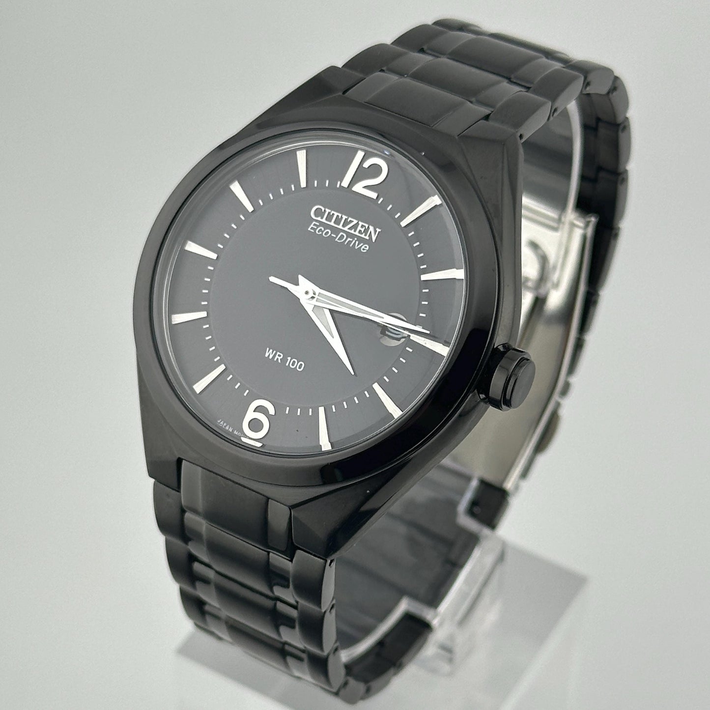 Citizen Eco-Drive Stiletto Ion Black Men’s 42mm Watch