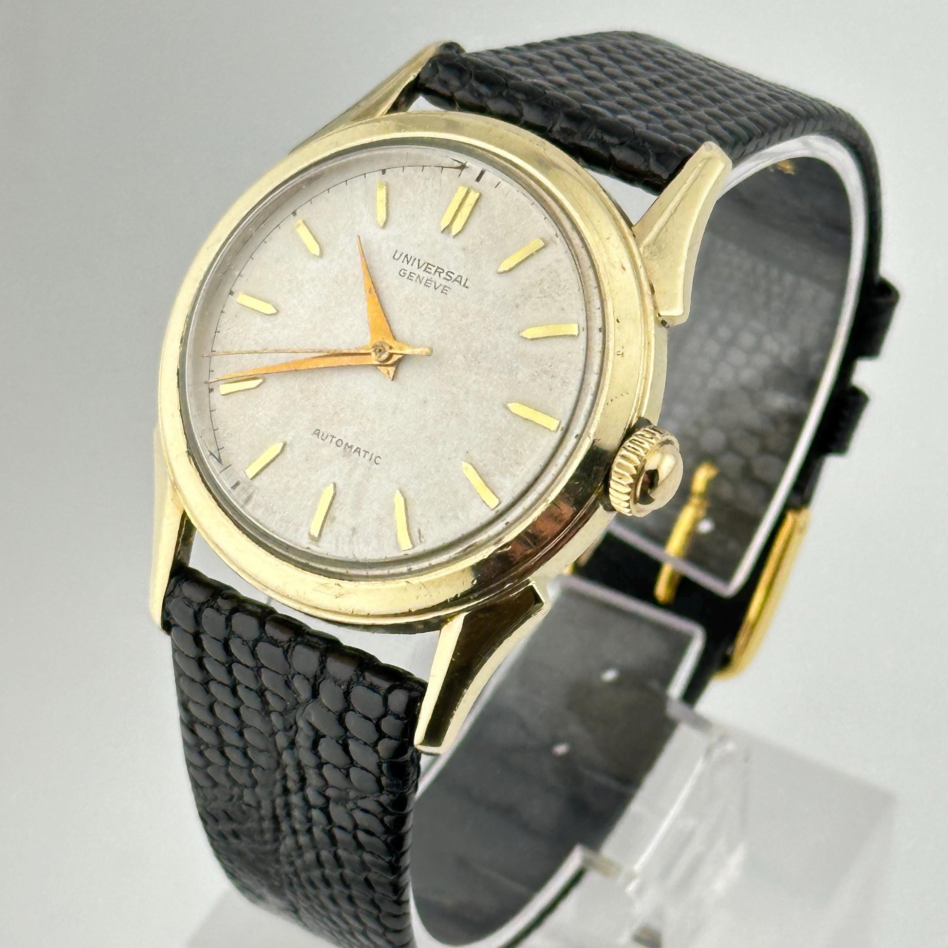 Universal Geneve 10k Gold Automatic Men’s 33mm Bumper Watch c. 1950’s