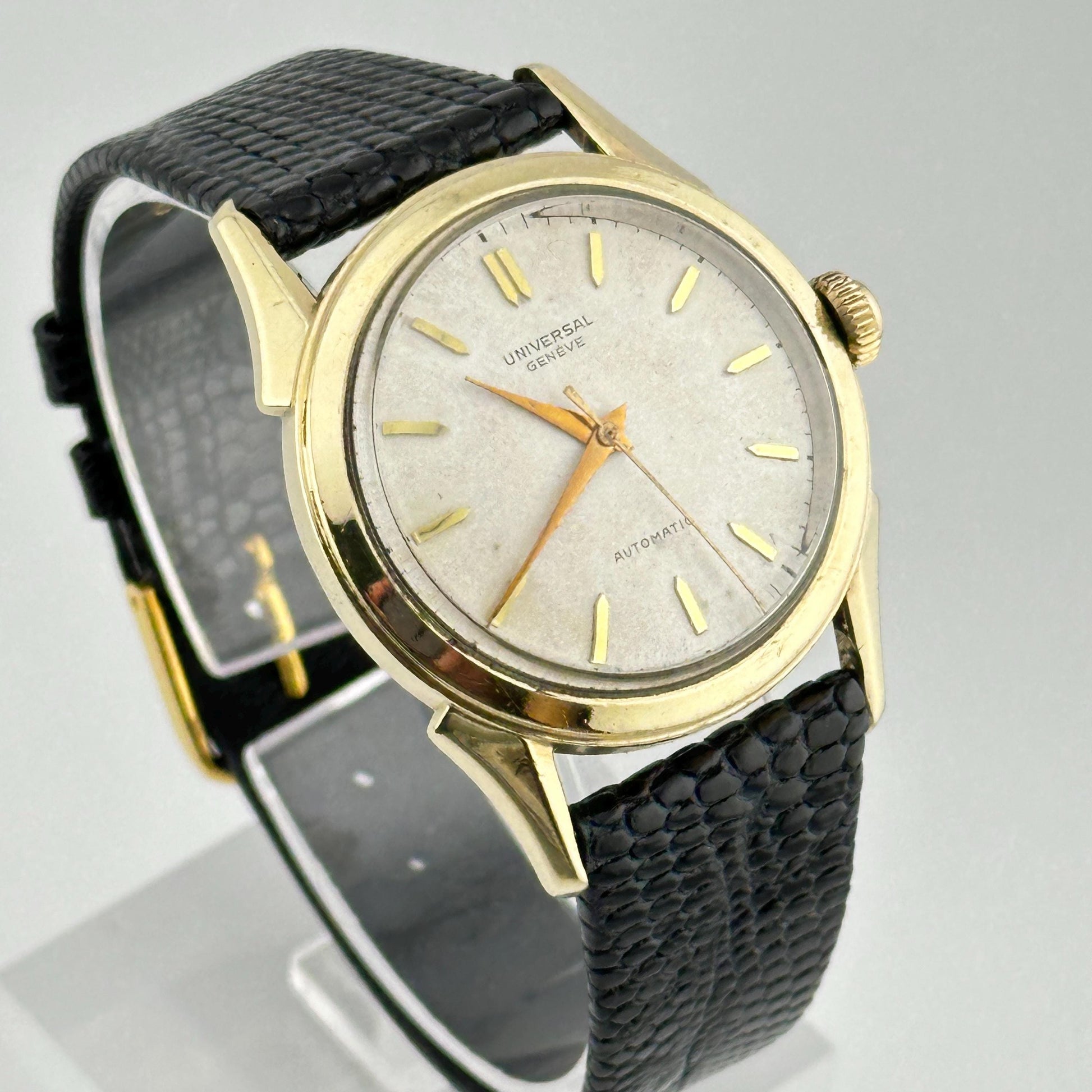 Universal Geneve 10k Gold Automatic Men’s 33mm Bumper Watch c. 1950’s