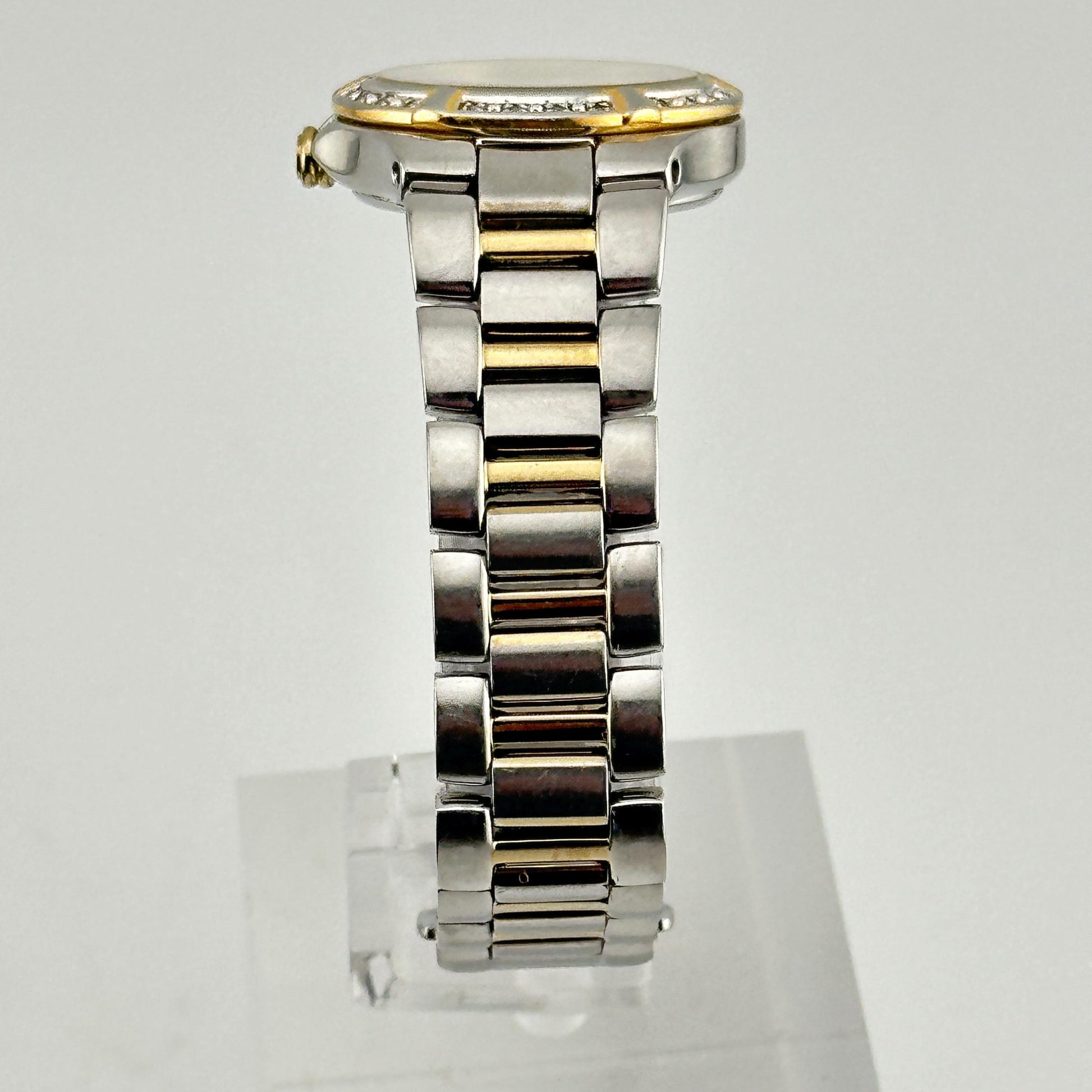 Citizen Eco-Drive 25mm Ladies Watch with Mother of Pearl Dial and Diamond Bezel