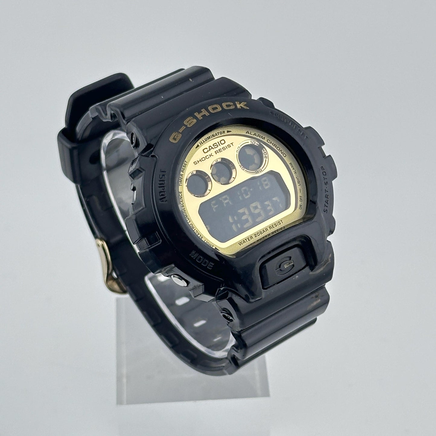 Casio G-Shock Chronograph - Black and Gold 51mm Mens Watch