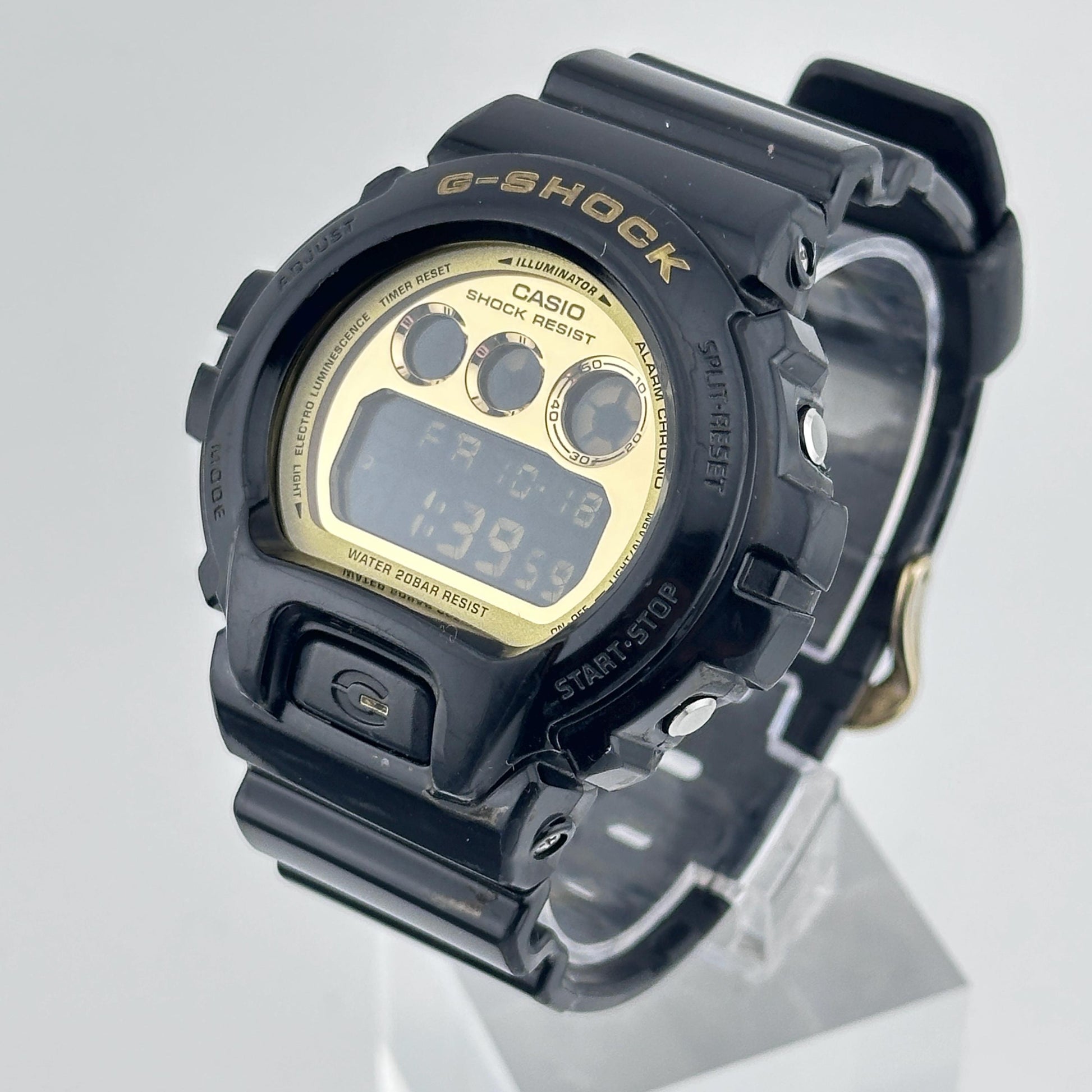 Casio G-Shock Chronograph - Black and Gold 51mm Mens Watch