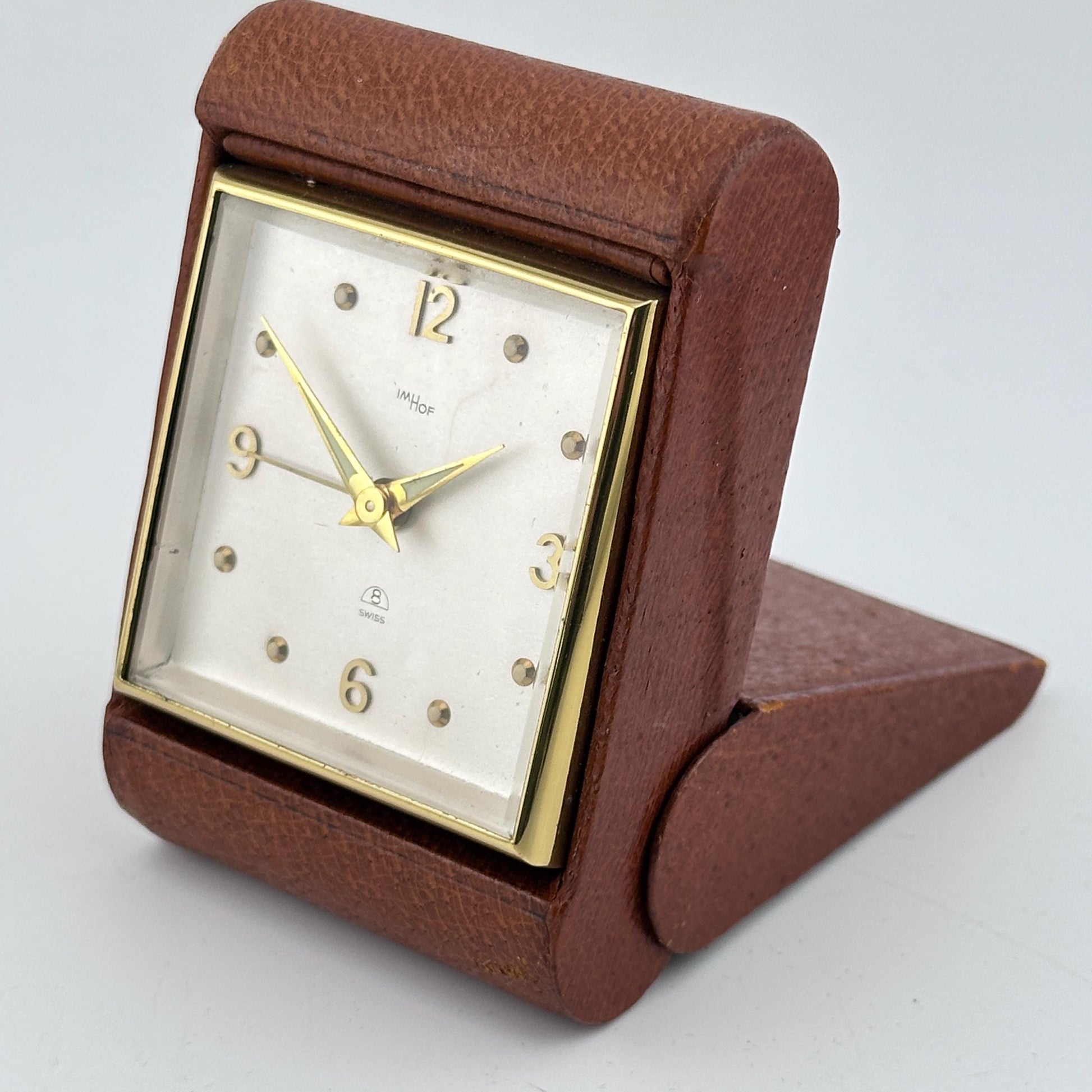 Imhof Lilliput Pocket Travel Alarm Clock c.1930