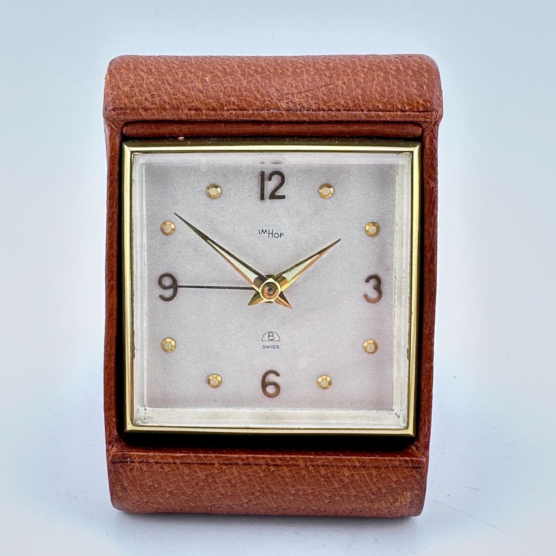 Imhof Lilliput Pocket Travel Alarm Clock c.1930