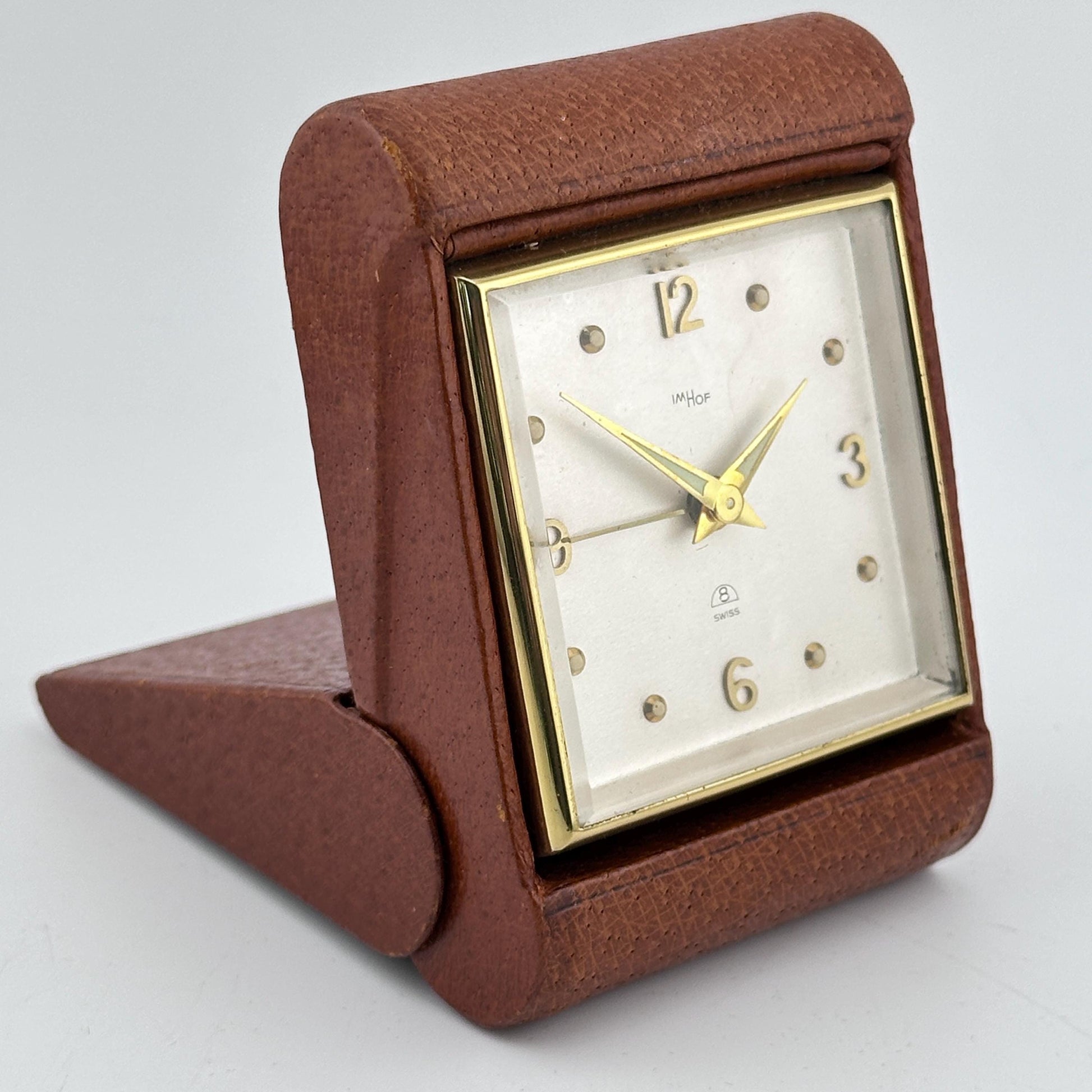 Imhof Lilliput Pocket Travel Alarm Clock c.1930