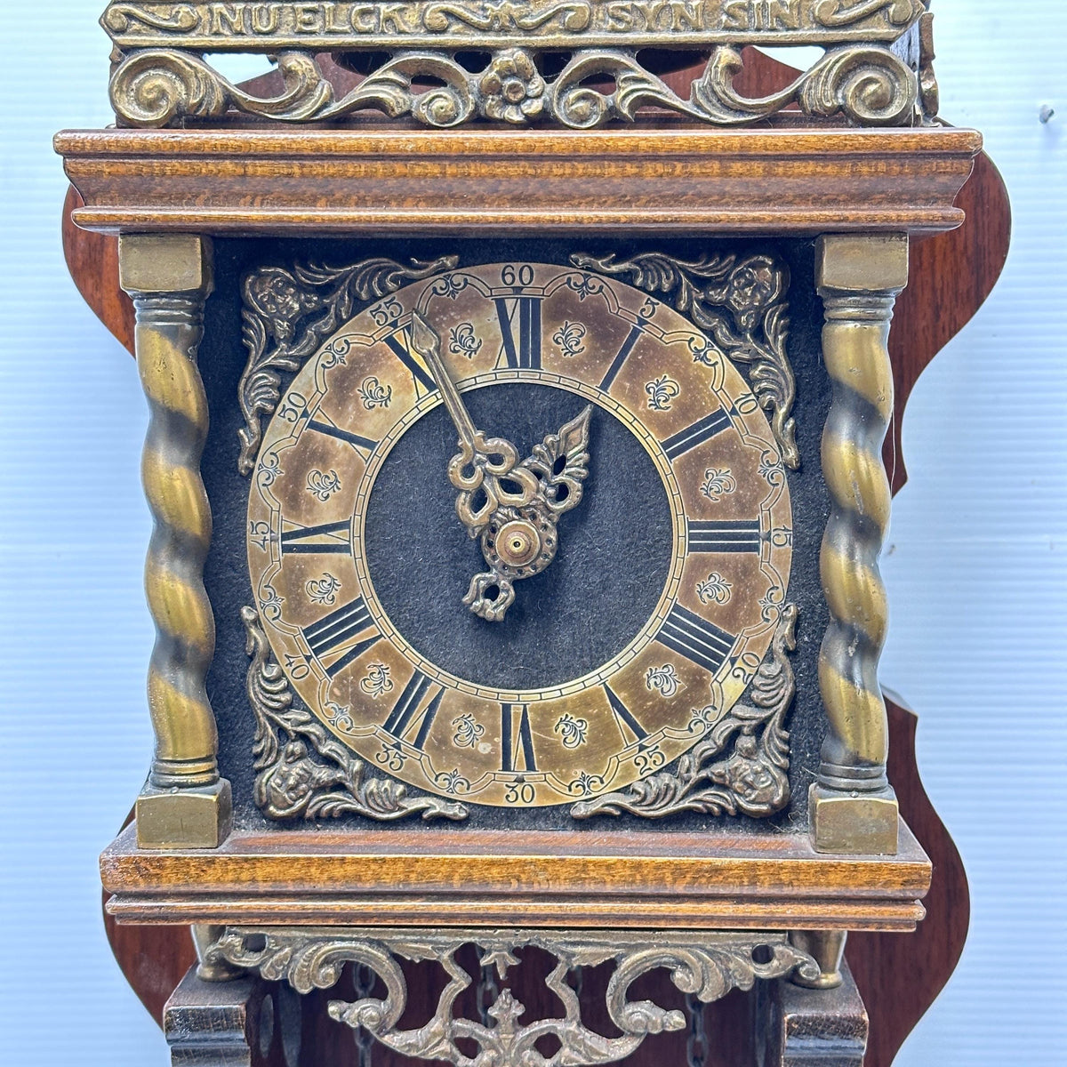 Dutch Clock Dutch Zaanse Zaandam Pendulum Atlas Clock Warmink Wuba – Savage Clockworx