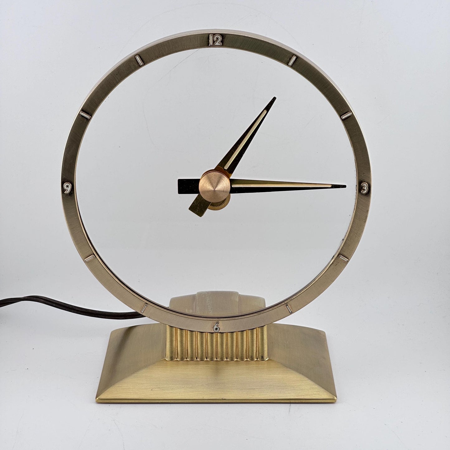 Jefferson Golden Hour Mystery Clock 1956