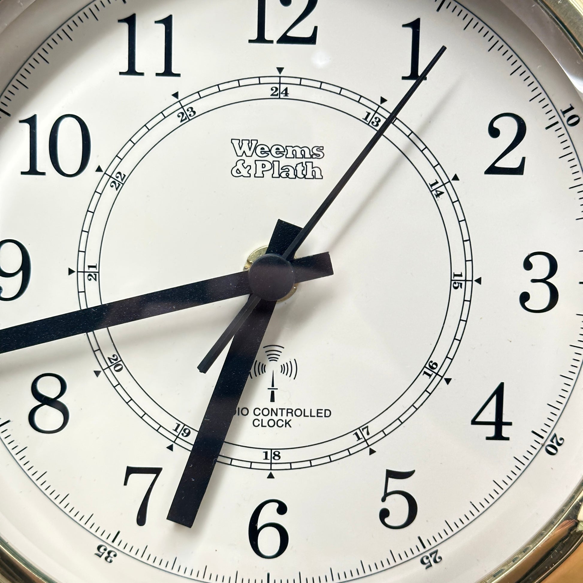 Radio Control Porthole Clock by Weems and Plath – Savage Clockworx