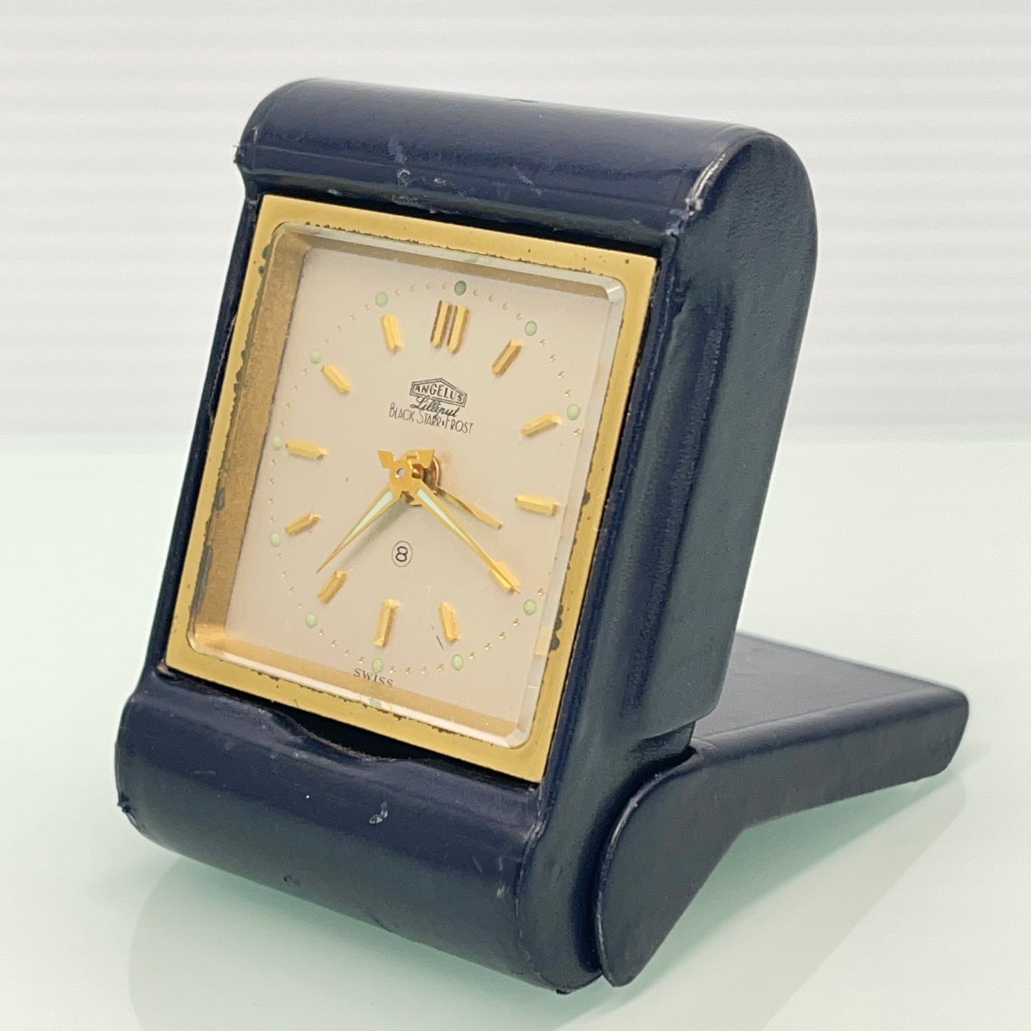 Angelus Lilliput Pocket Travel Alarm Clock branded by Black, Starr & Frost c.1930